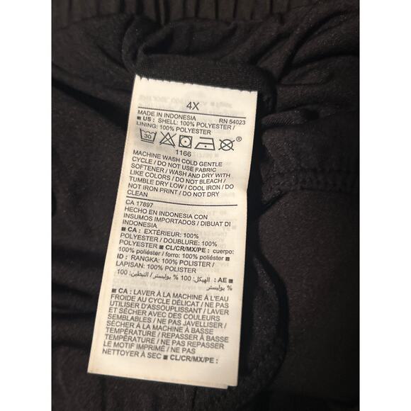 NWT Old Navy Plus Size Women's Shorts Black Elastic Waist Mid Rise Go-Dry Sz 4X - Picture 6 of 7